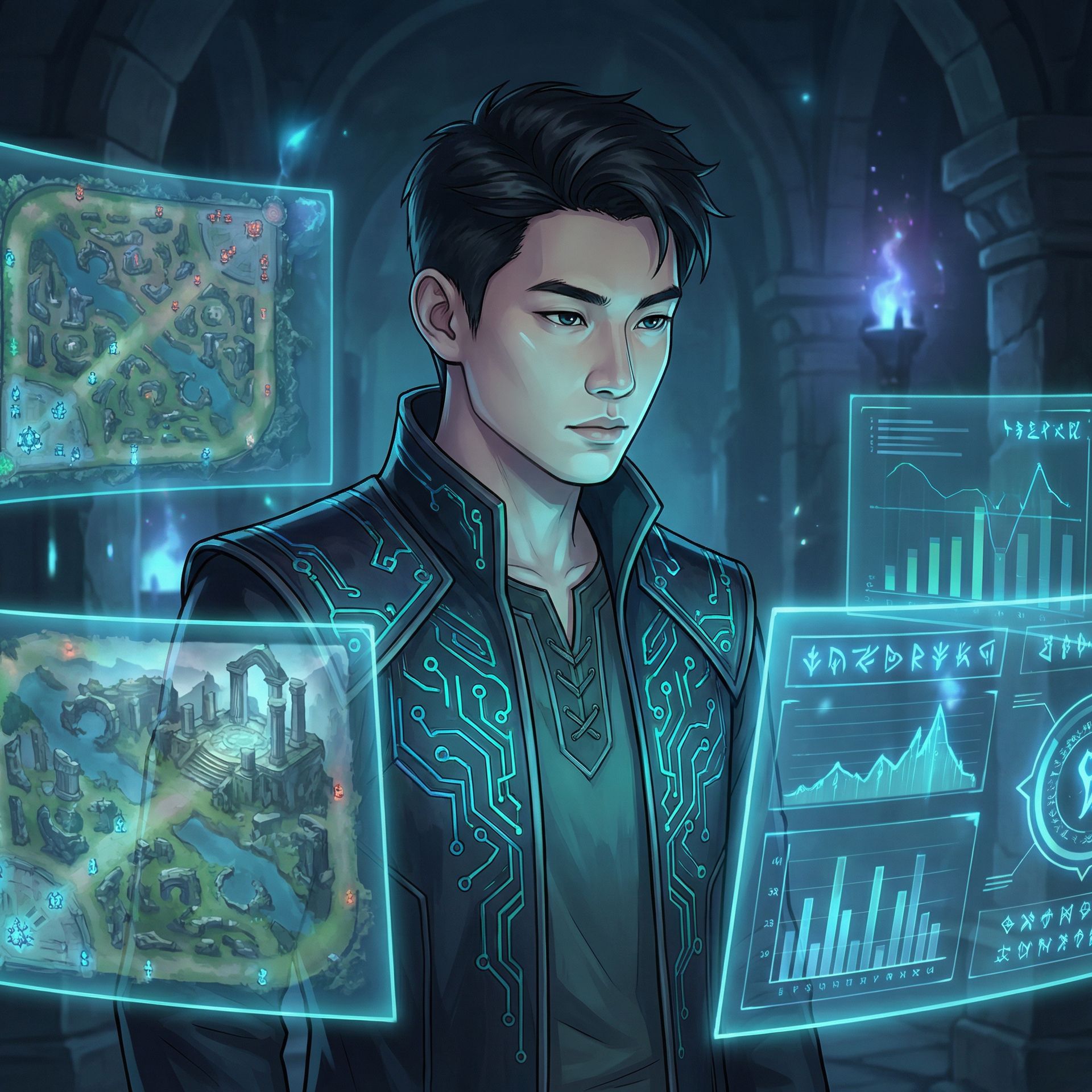 呦呦视频游戏战术分析师张浩然